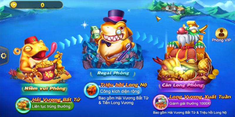 4 phòng game với nhiều thử thách chờ đón khách hàng