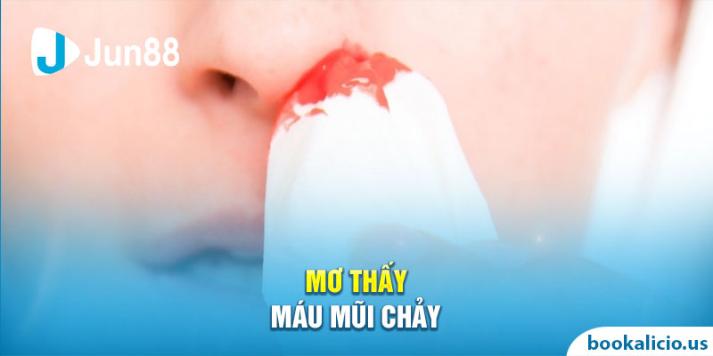 Mơ thấy máu mũi chảy