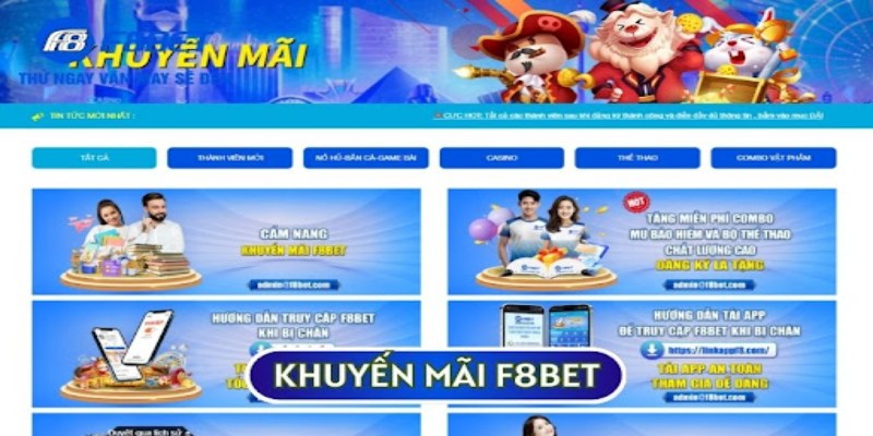 Sự kiện ưu đãi bắn cá F8BET cực sôi động