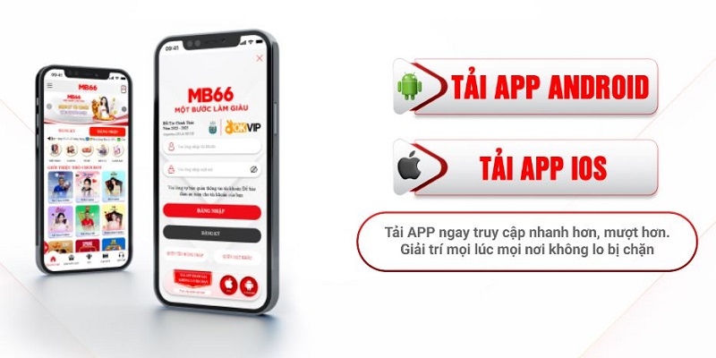 Cách tải app MB66 cho iOS và Android